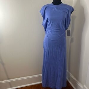 NWT Elegant casual Blue Maxi Dress